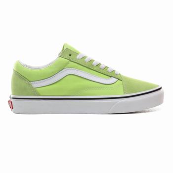 Damske Tenisky Vans Old Skool Zelene/Biele VA35KLUOS